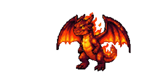 Dragon fire-breath animation